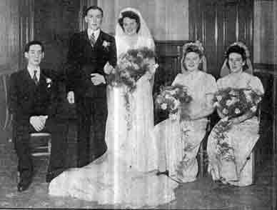 Mr David Ruxton Wedding 1946